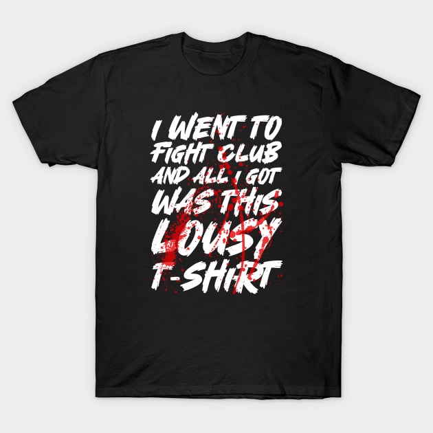 Fight Club souvenir T-Shirt by AntiStyle